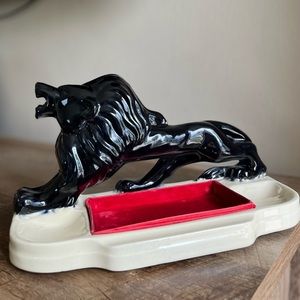 McCoy for Swank Lion Men's Dresser Caddy Valet Mid Century